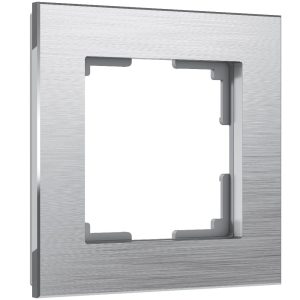 Рамка из металла Werkel Aluminium на 1 пост Алюминий W0011706