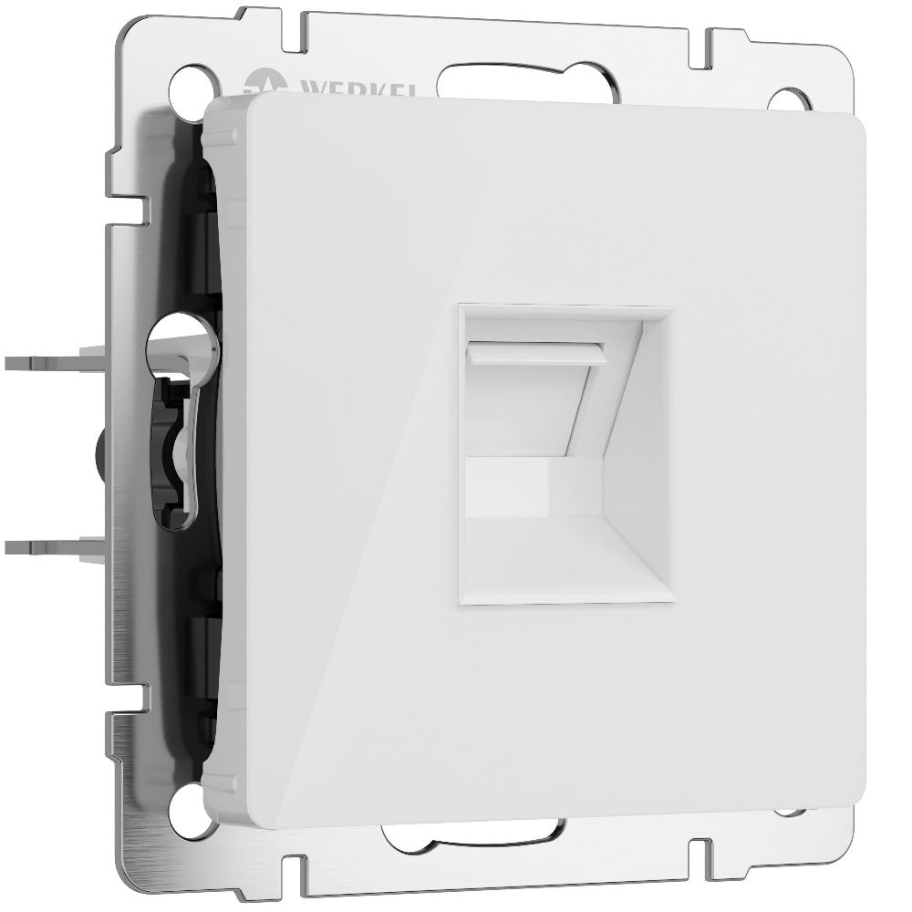 Розетка встраиваемая Ethernet Werkel RJ-45 Белый W1181041