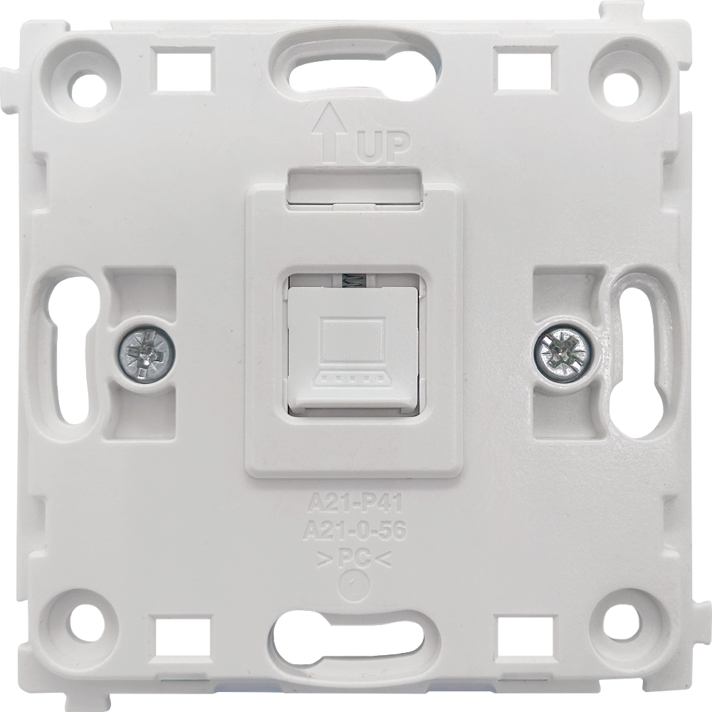 Розетка встраиваемая Ethernet Donel R98 RJ45 cat.6 Шоколад матовый DA16300-DA83942 — изображение 3
