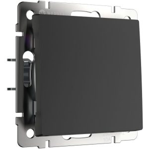 Кнопка звонка Werkel Черный матовый W1114508