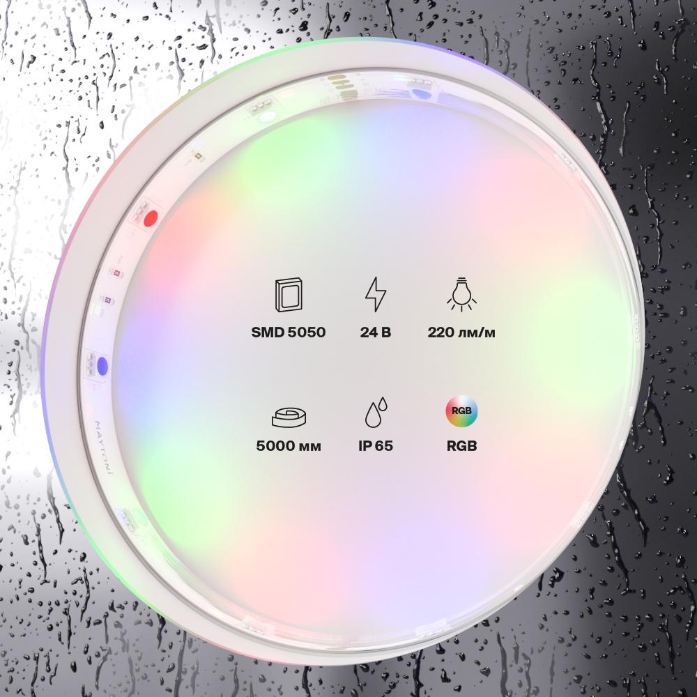 Светодиодная лента Standard Maytoni Led Strip Standard 5 м RGB Белый 10167 — изображение 4