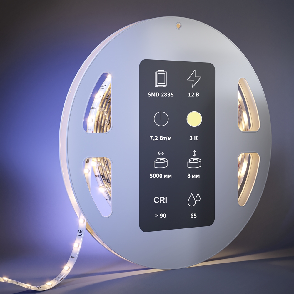 Светодиодная лента Maytoni Led Strip Ultra 5 м 3000К Белый 201020 — изображение 2