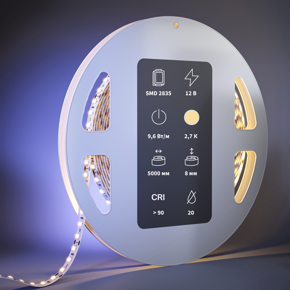 Светодиодная лента Maytoni Led Strip Ultra 5 м 2700 К Белый 201030 — изображение 2