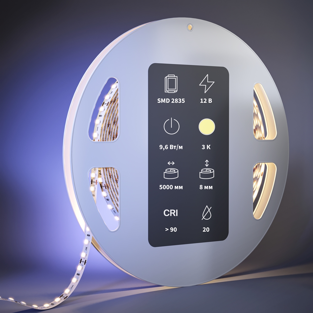 Светодиодная лента Maytoni Led Strip Ultra 5 м 3000К Белый 201031 — изображение 2