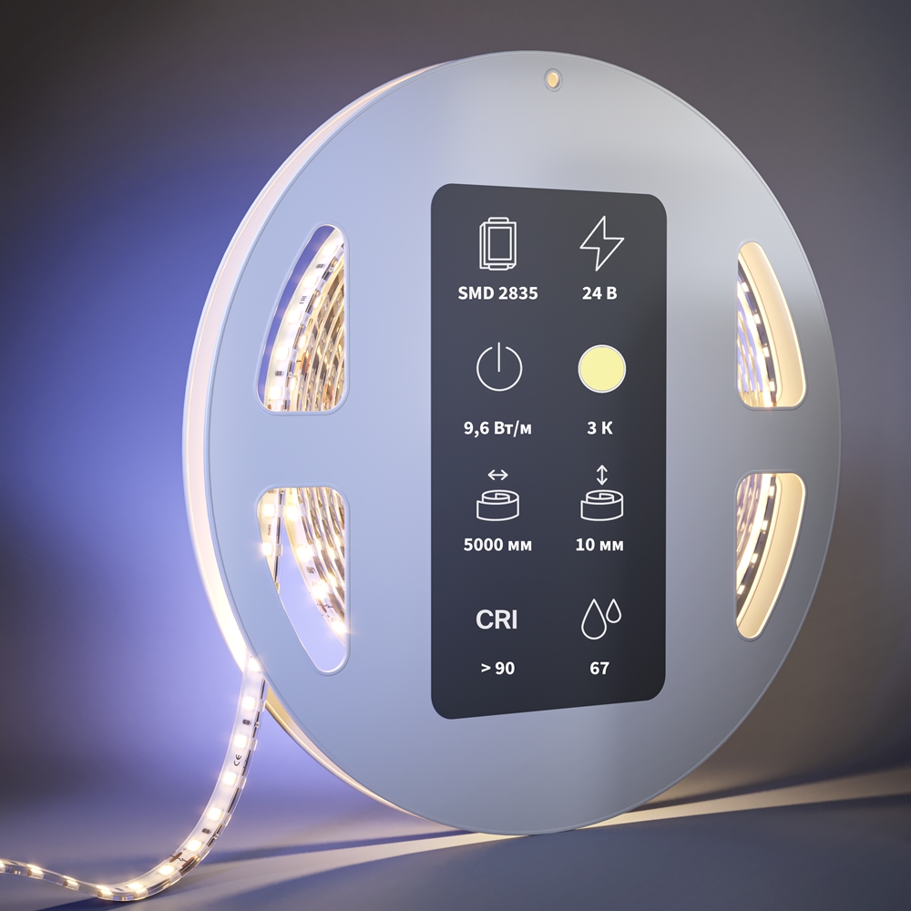 Светодиодная лента Maytoni Led Strip Ultra 5 м 3000К Белый 201045 — изображение 2