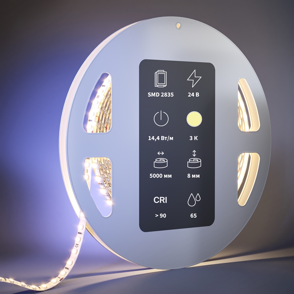 Светодиодная лента Maytoni Led Strip Ultra 5 м 3000К Белый 201055 — изображение 2
