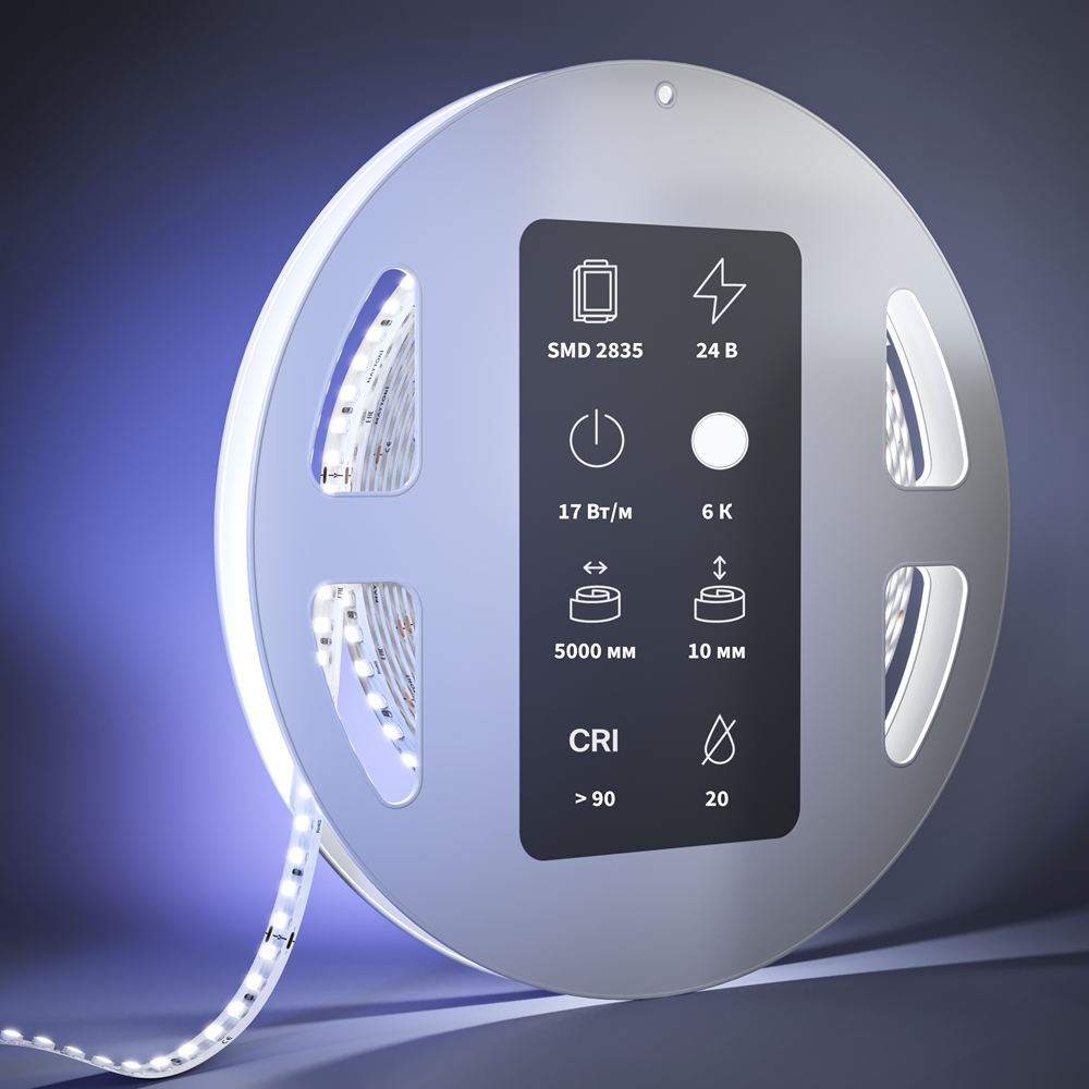Светодиодная лента Maytoni Led Strip Ultra 5 м 6000 К Белый 201060 — изображение 2