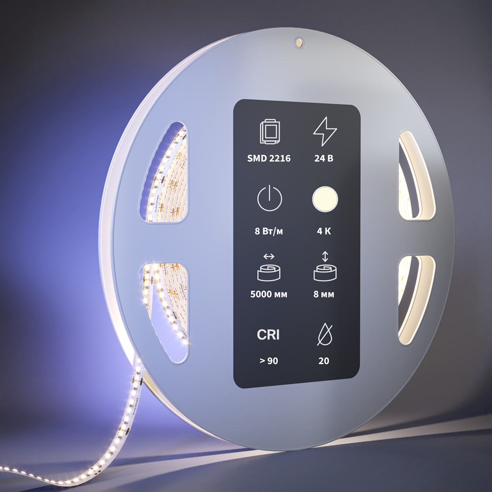 Светодиодная лента Maytoni Led Strip Ultra 5 м 4000К Белый 201062 — изображение 2