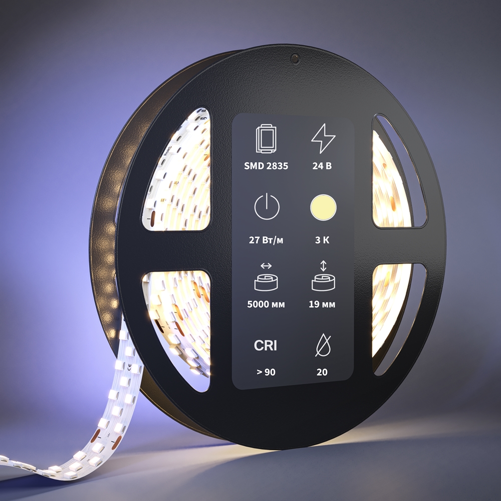 Светодиодная лента Ultra Maytoni Led Strip Ultra 5 м 3000К Белый 201114 — изображение 2