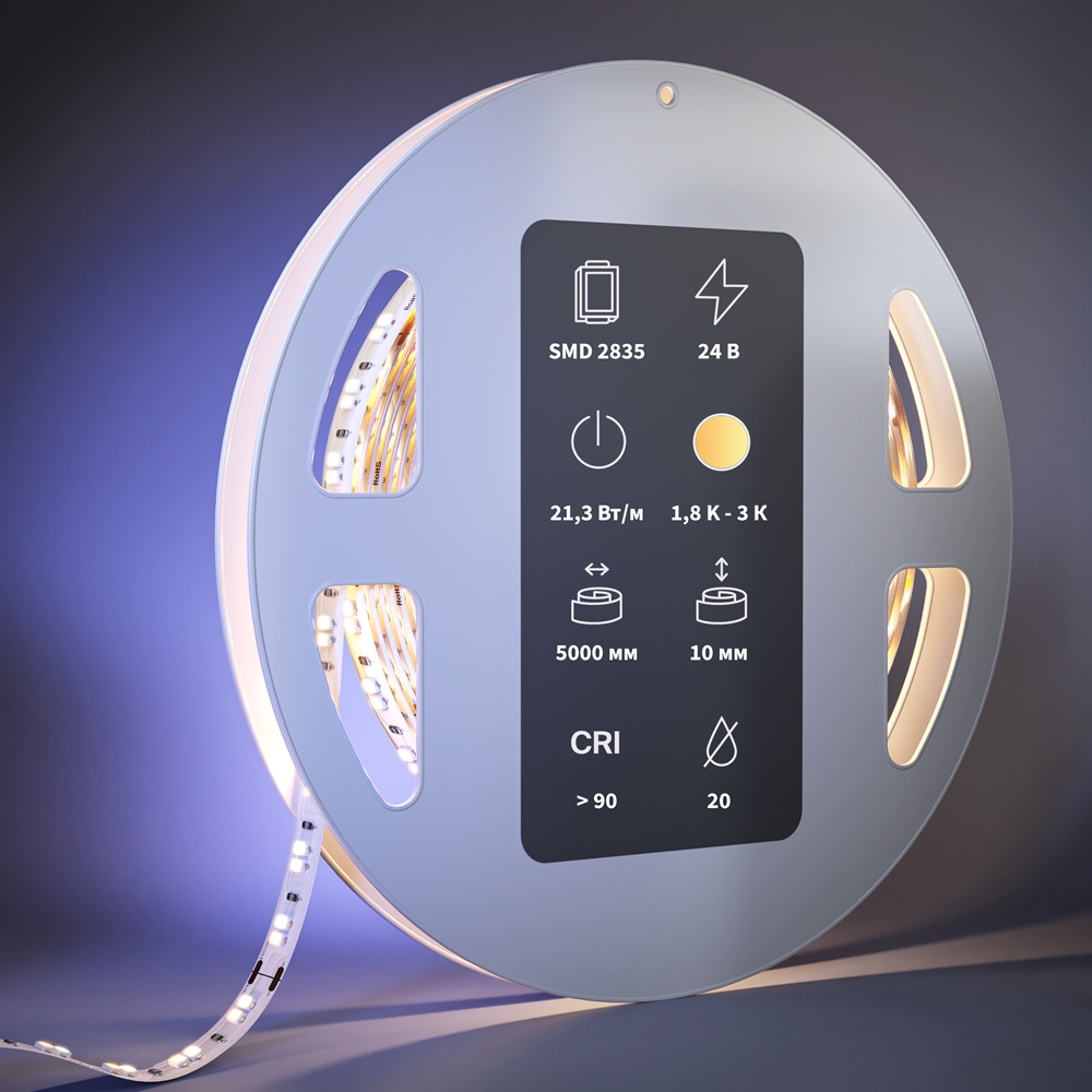 Светодиодная лента Maytoni Led Strip Ultra 5 м 1800-3000K Белый 201128 — изображение 2