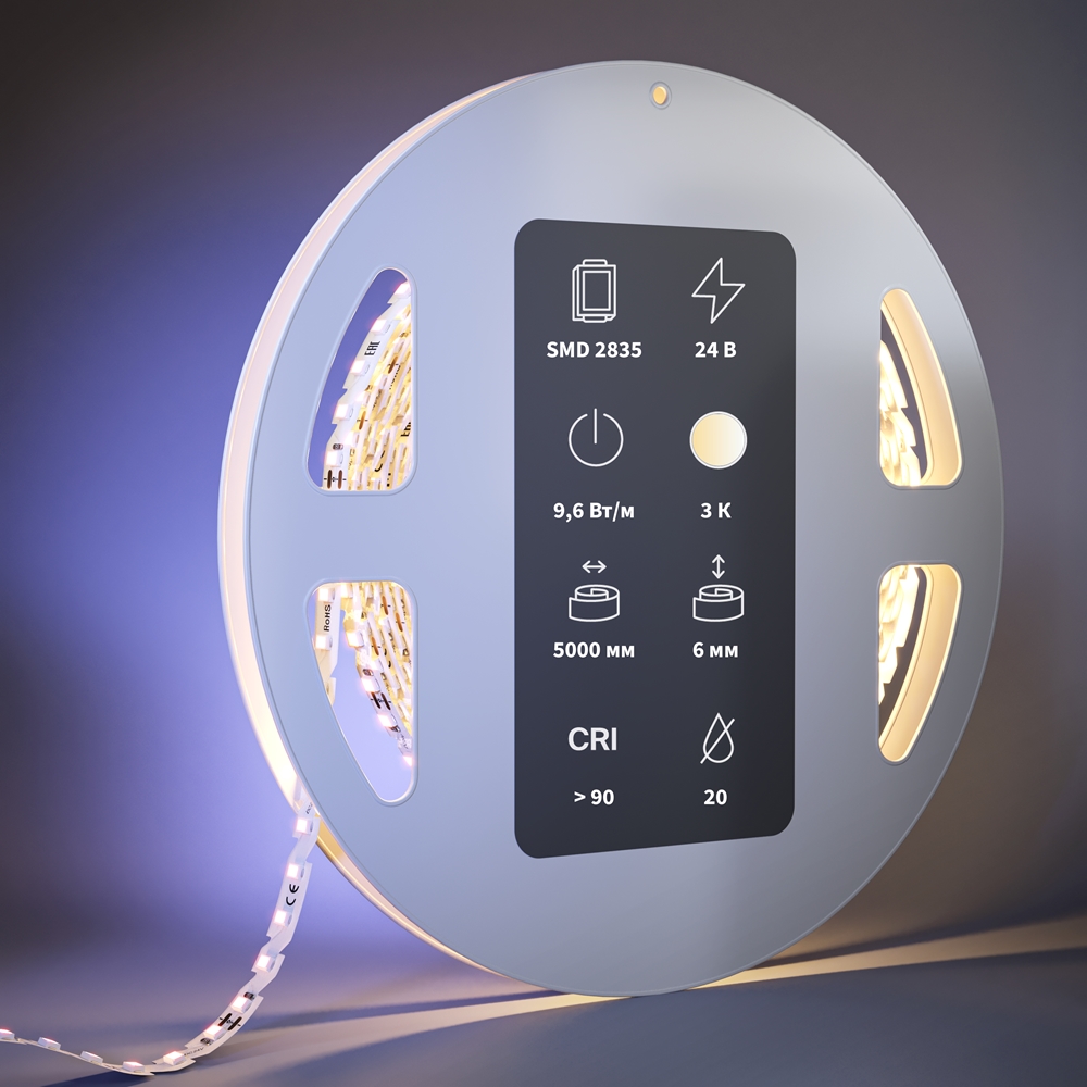 Светодиодная лента Maytoni Led Strip Ultra 5 м 3000К Белый 201137 — изображение 2