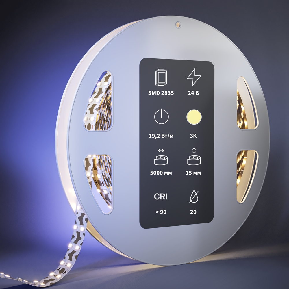 Светодиодная лента Maytoni Led Strip Ultra 5 м 3000 K Белый 201226 — изображение 2