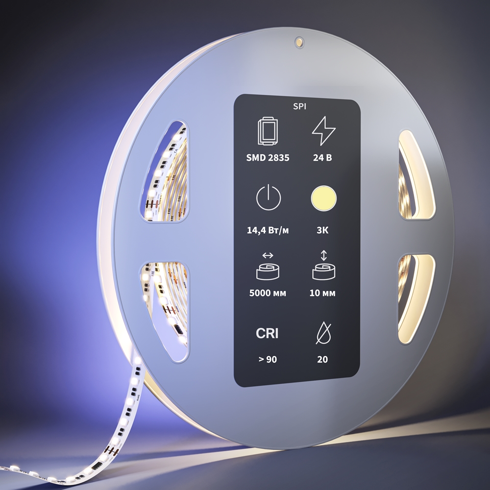 Светодиодная лента Maytoni Led Strip Ultra 5 м 3000 K Белый 201252 — изображение 2